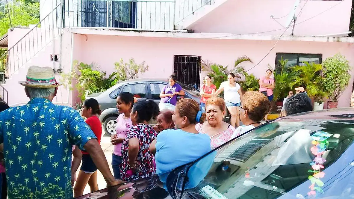 vecinos protestan